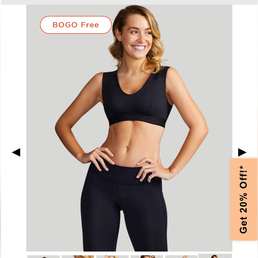 Tommie Copper - bra with shoulder support medium